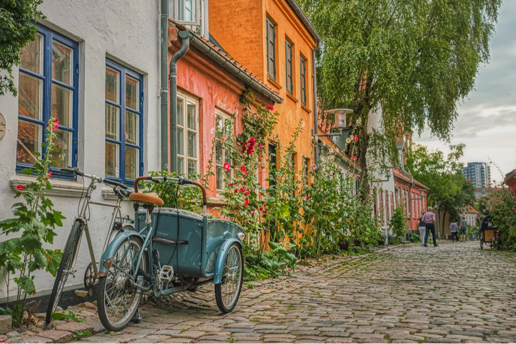 Straat in Aarhus 