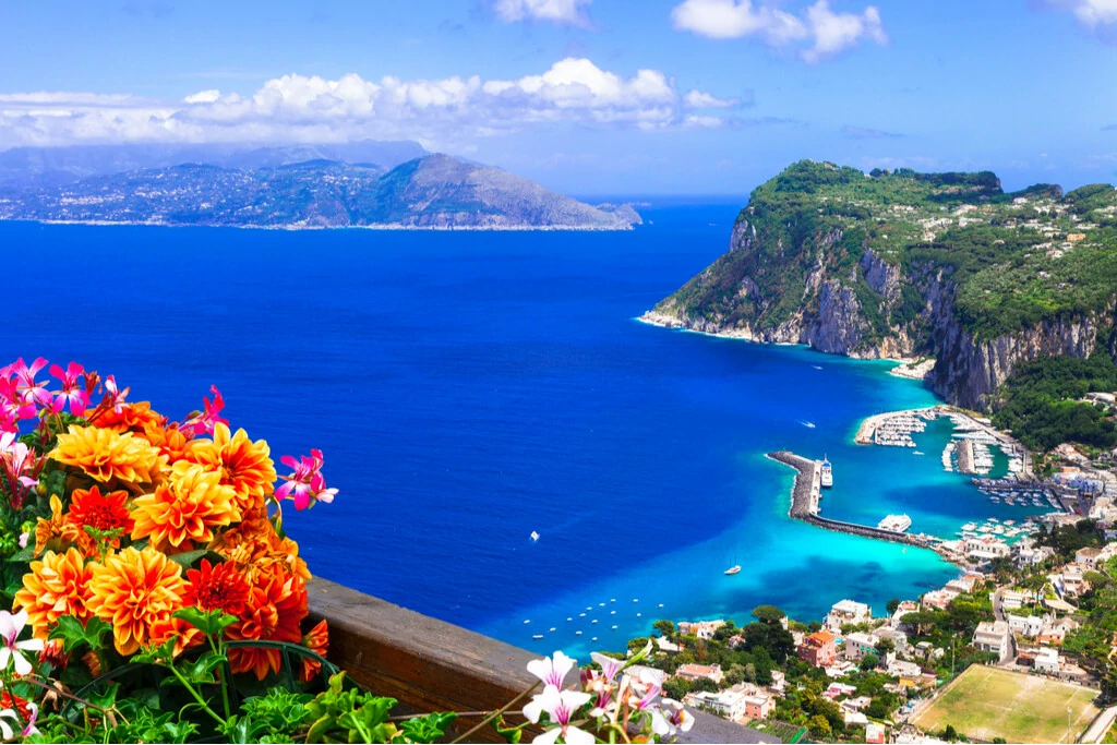 Capri eiland in Italië