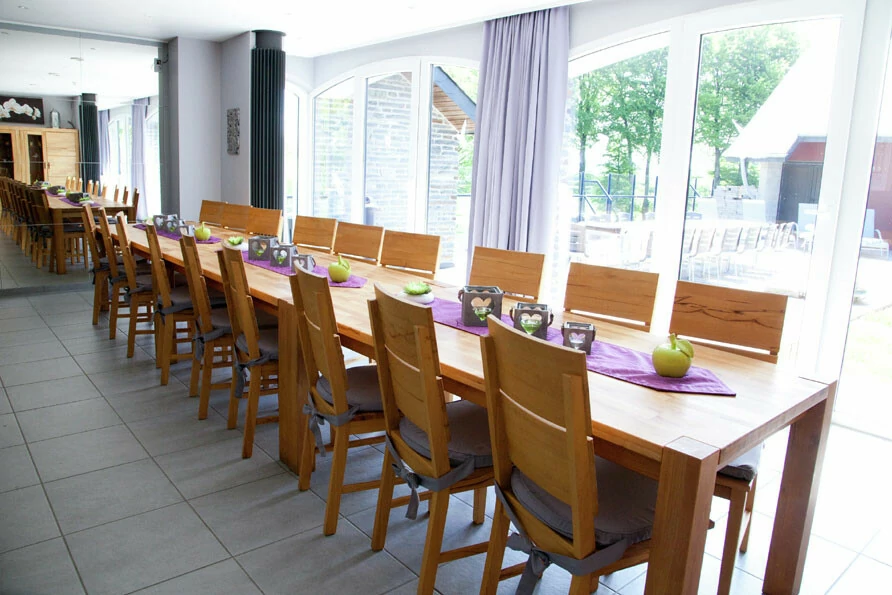 tafelvoetbal groepshuis Villa AzurArdennen Belvilla vakantiehuizen