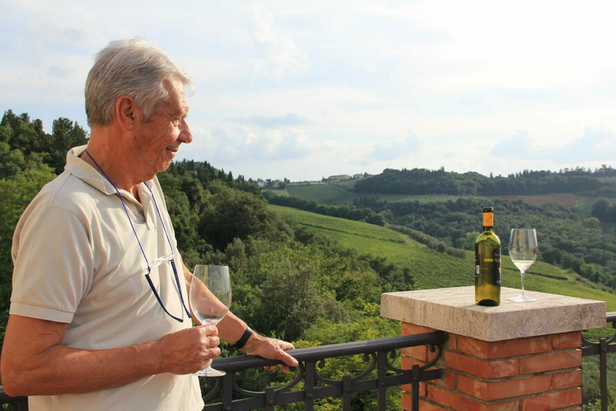 zwembad landgoed Castelvecchio Chianto Toscane agrotoerisme Belvilla vakantiehuizen