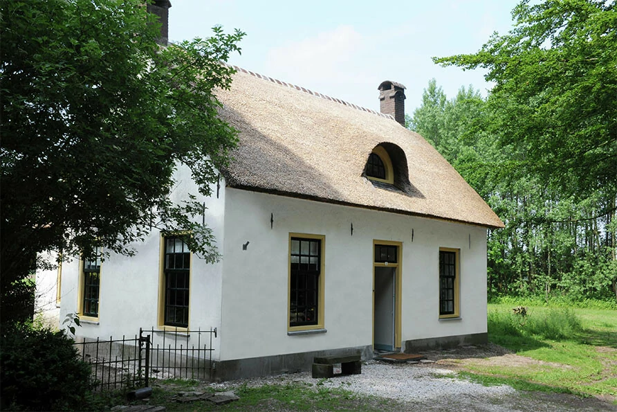 Lekker op het terras buiten voor het vakantiehuis