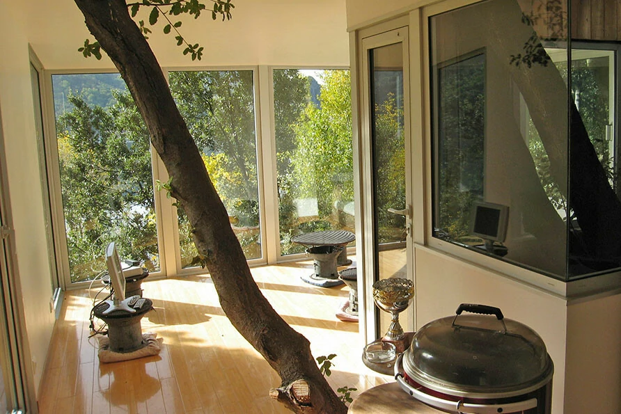 boomhut berghuisje Alpen Belvilla vakantiehuizen