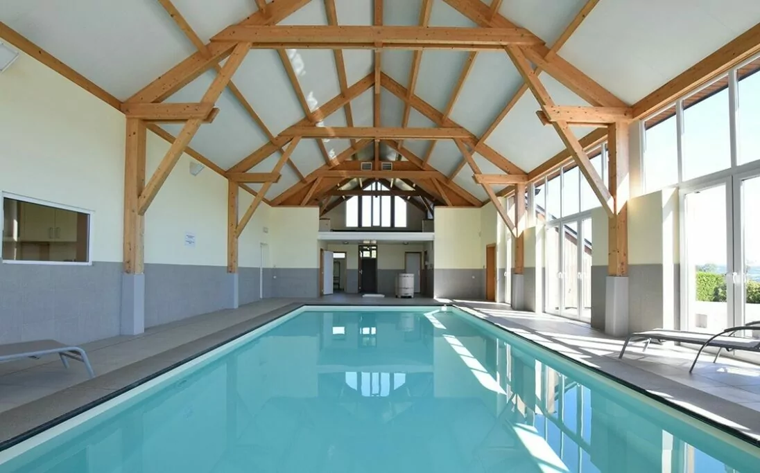 Zwembad vakantiehuis Rendeux
