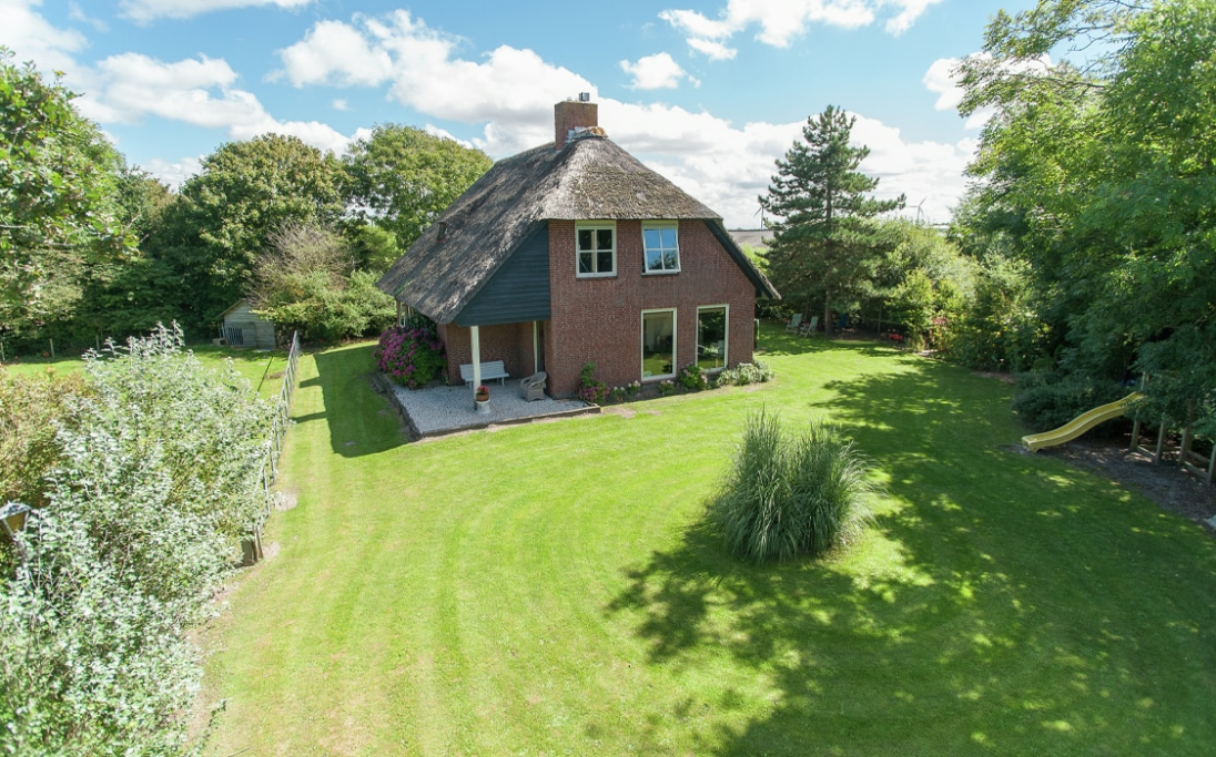 Tuin van een Belvilla vakantiehuis