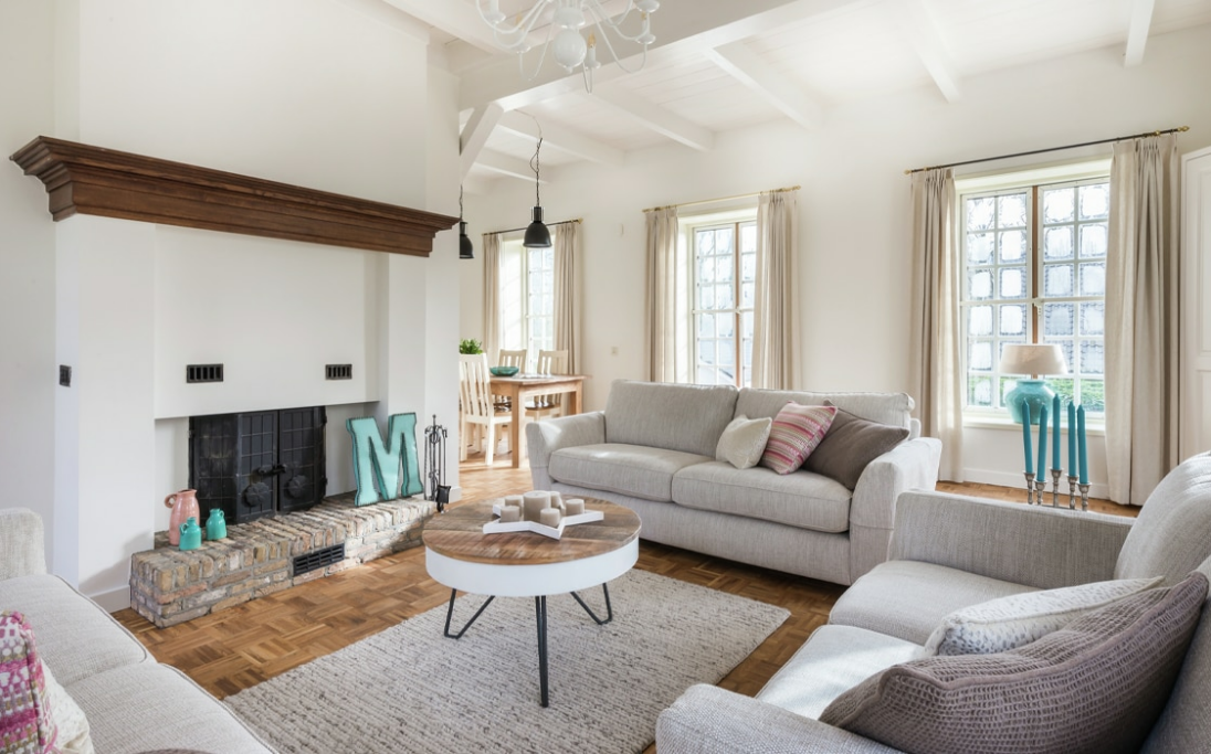 Tuin van een Belvilla vakantiehuis