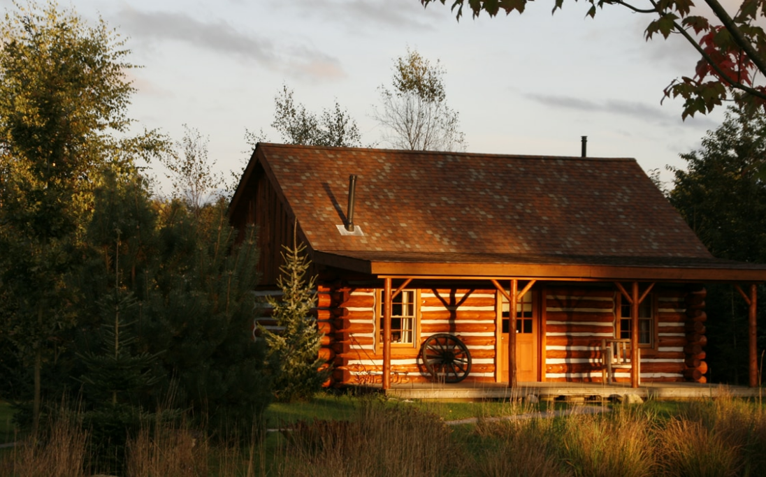 Amerikaanse Blokhut buitenaanzicht