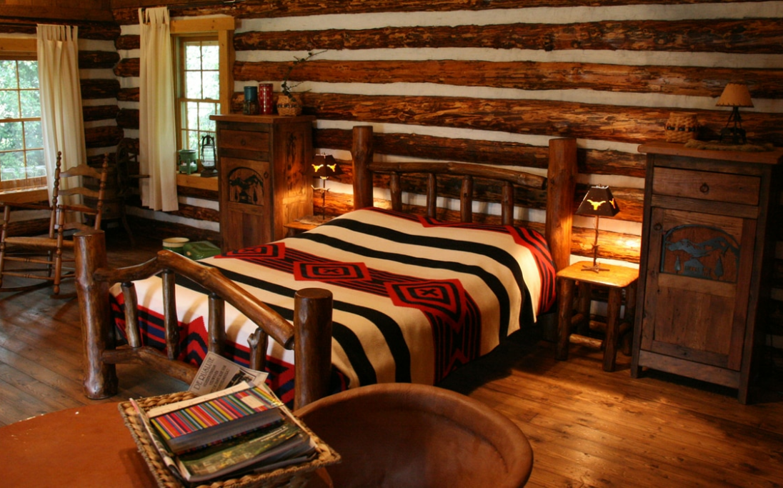 Amerikaanse Blokhut buitenaanzicht