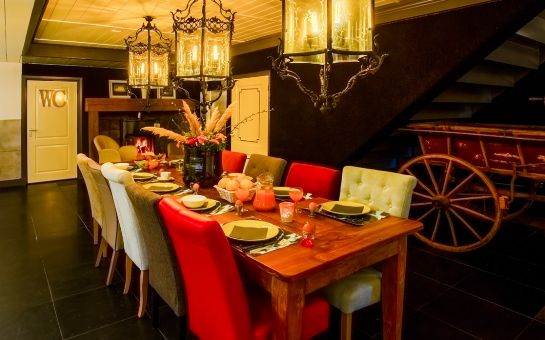 De mooiste dinertafels in een vakantiehuis voor de kerstdagen