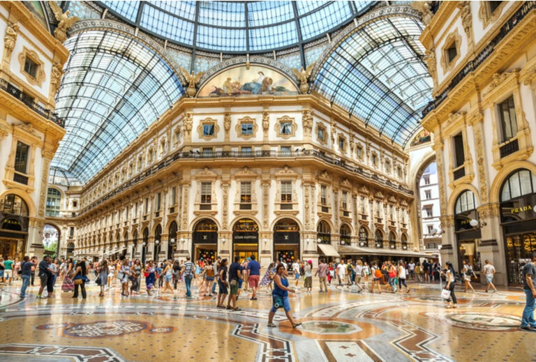 Galleria Vittorio Emanuele II Milaan