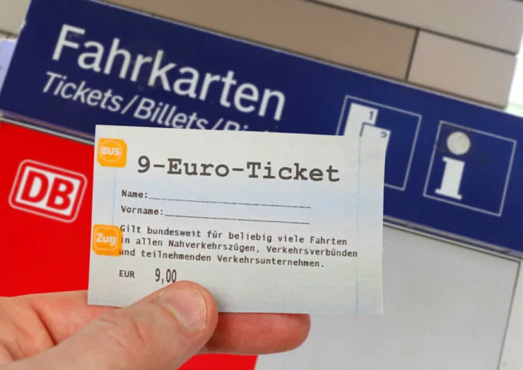9 Euro Ticket in Duitsland