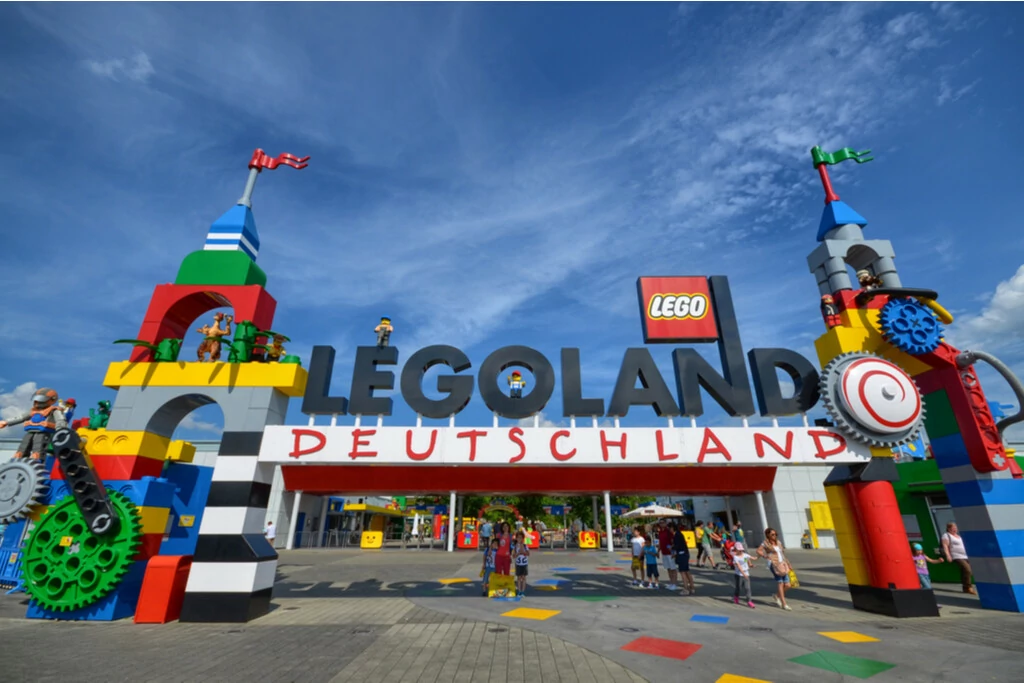 Ingang van Legoland Duitsland