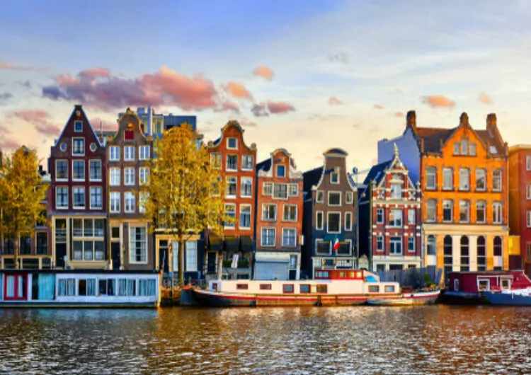 De grachten in Amsterdam