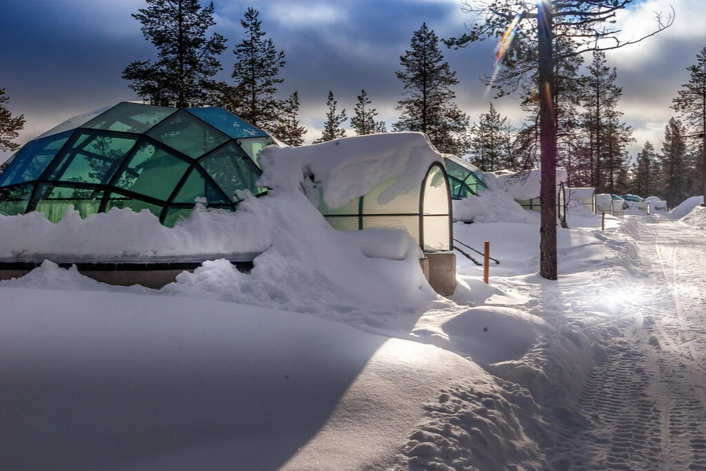 Noorderlicht in Inari-Saariselkä