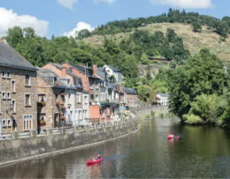 Kajakken op de Ourthe