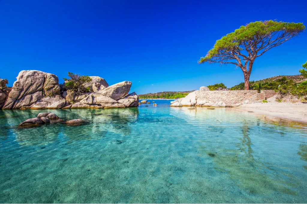 stranden van Corsica