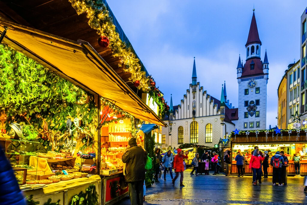 Kerstmarkt in München