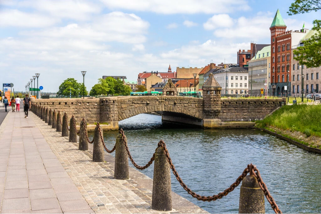 Malmo old town kanalen