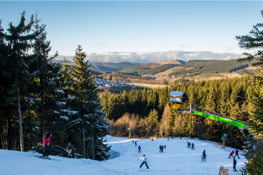 skipiste in Winterberg