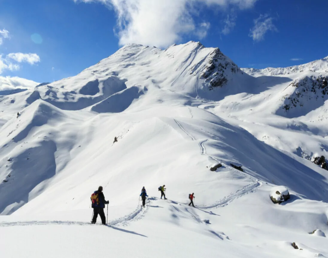 Winterwandelen in Tirol