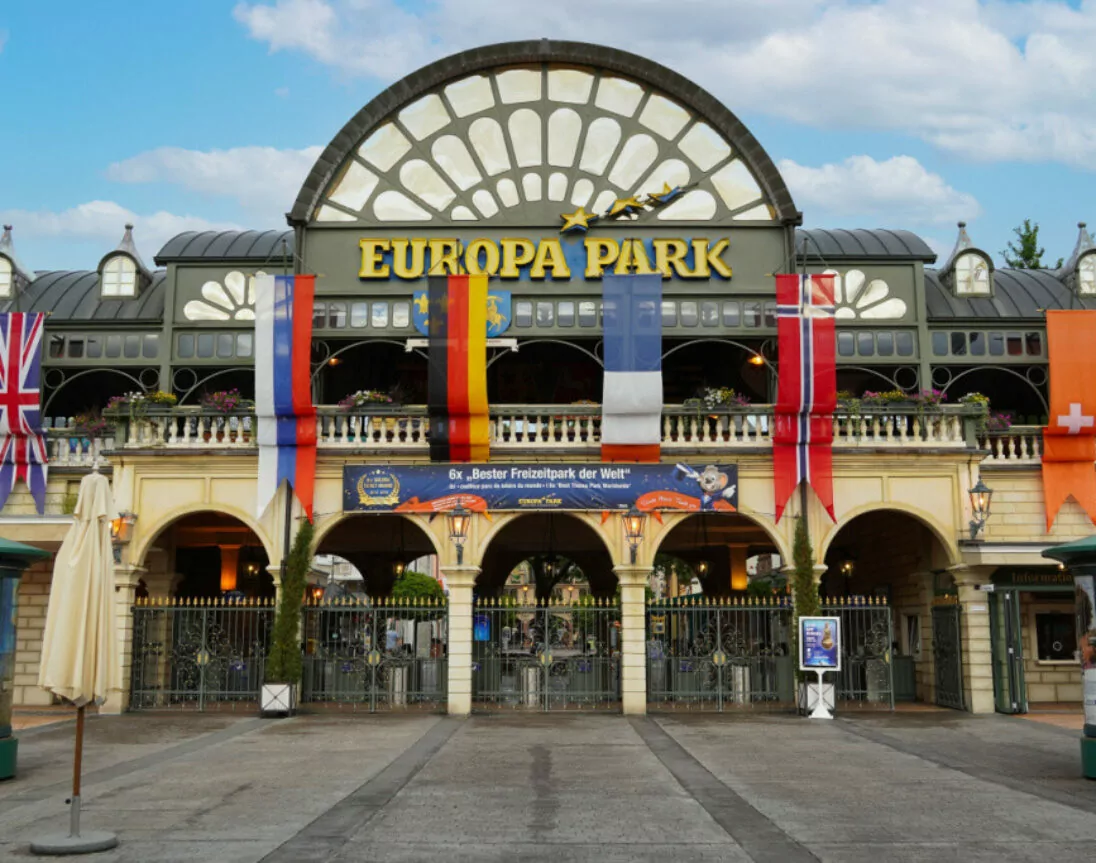 Ingang van Europa-Park