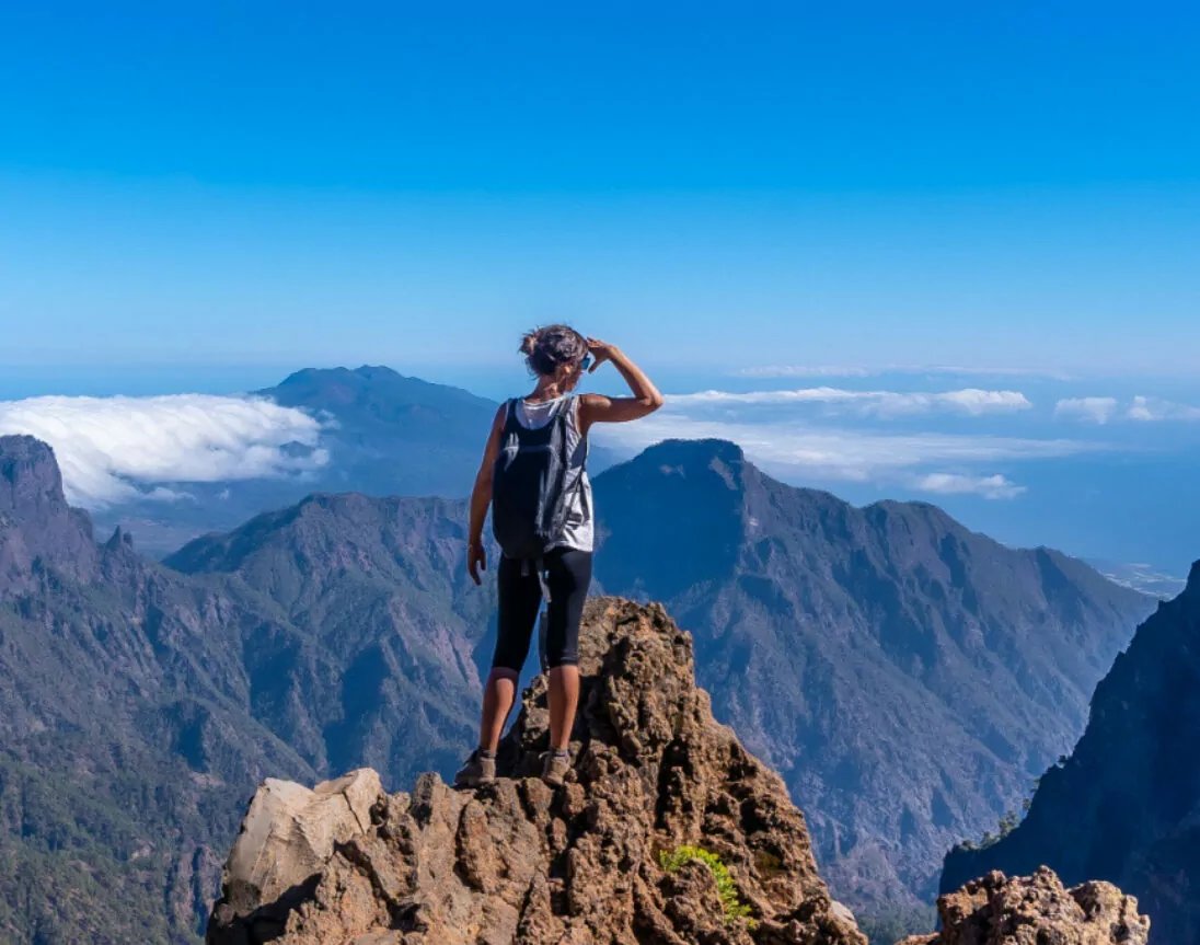 Nationaal Park Caldera de Taburiente op La Palma