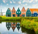 Watermolen en Hollandse huisjes