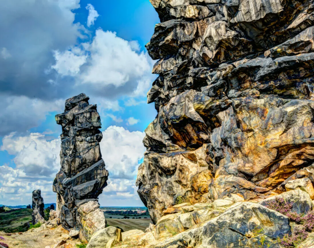 Teufelsmauer bij Weddersleben