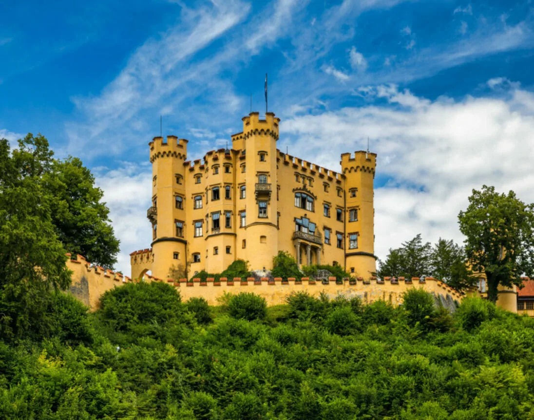 Uitzicht vanaf Hohenschwangau