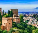 Uitzicht over Granada in Andalusië