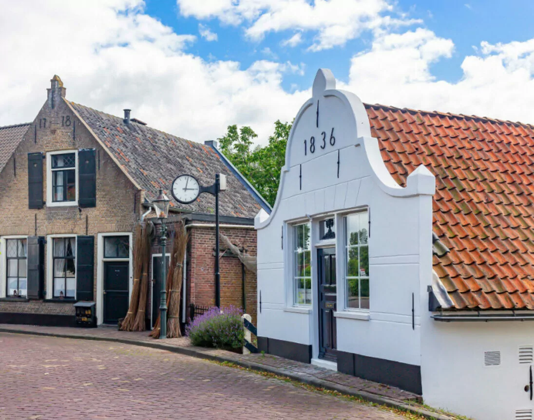 Nederlandse huisjes in Drimmelen