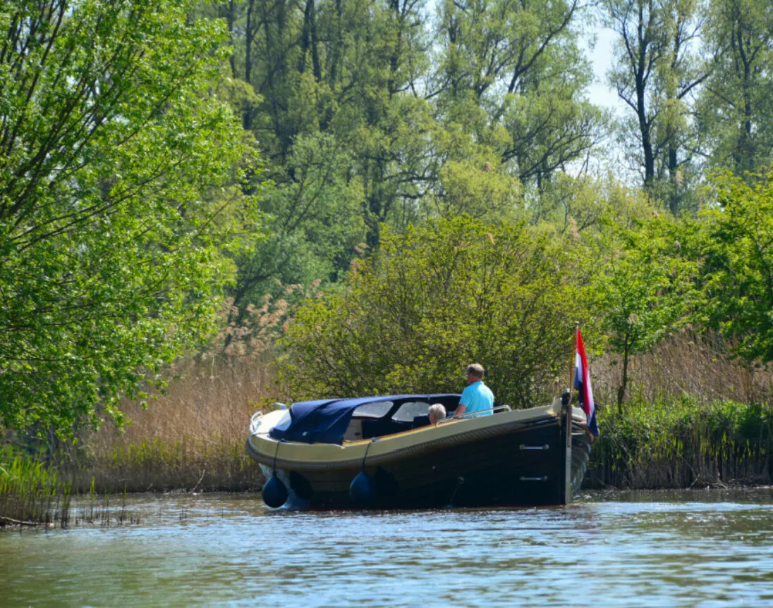 Varen door de Biesbosch