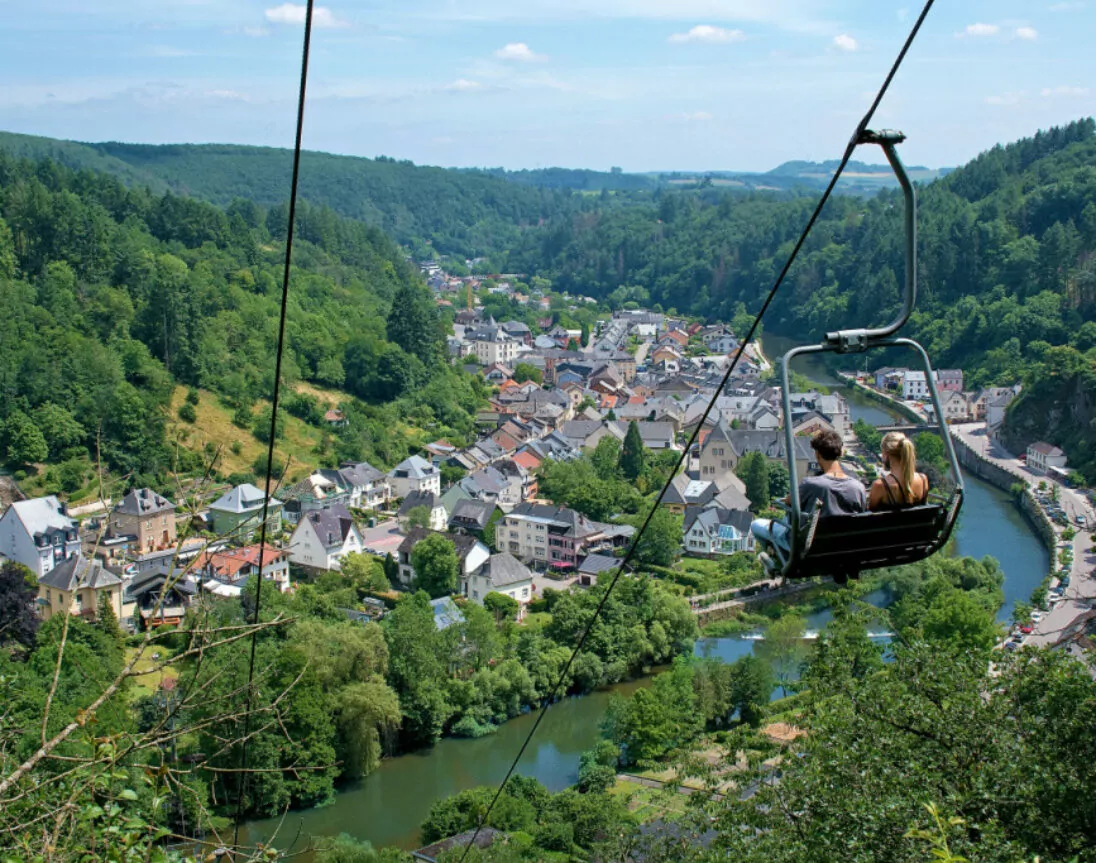 Uitzicht over Vianden