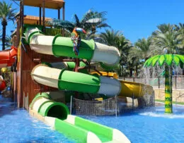 Waterpret op vakantiepark in Spanje
