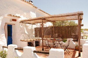 Grotwoningen Baza_Cueva Andalucia_Belvilla_terras_Spanje_Andalusië_Belvilla