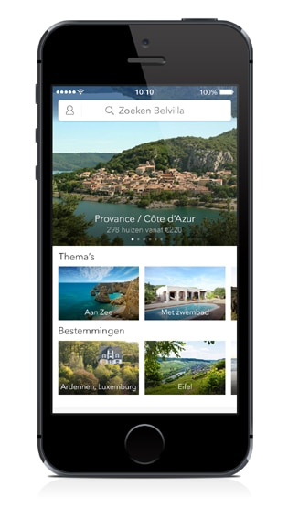 iPhone-app_zoeken_smartphone_Belvilla vakantiehuizen
