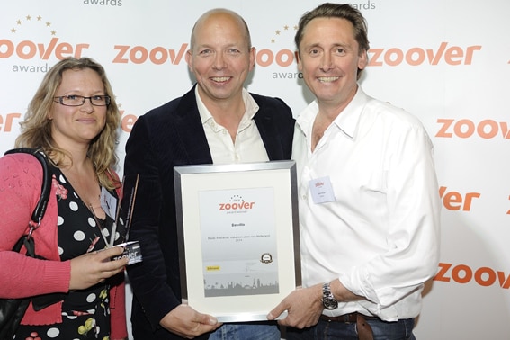 Zoover Award 2014_Beste Aanbieder Vakantiehuizen_Belvilla_prijsuitreiking