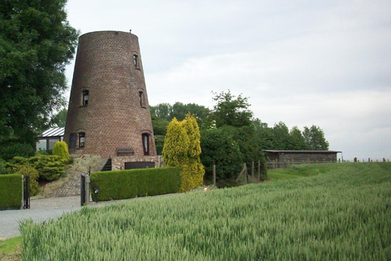 Bijzonder: een molen zonder kap BE-9620-01_Nieuwpoortmolen_België_Oost-Vlaanderen_Belvilla vakantiehuizen