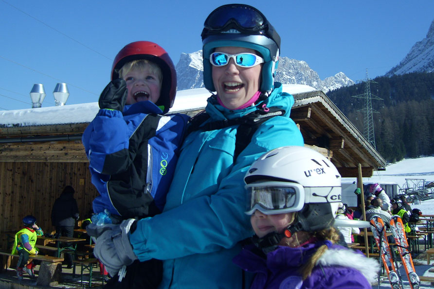 op wintersport met kleine kinderen Belvilla vakantiehuizen