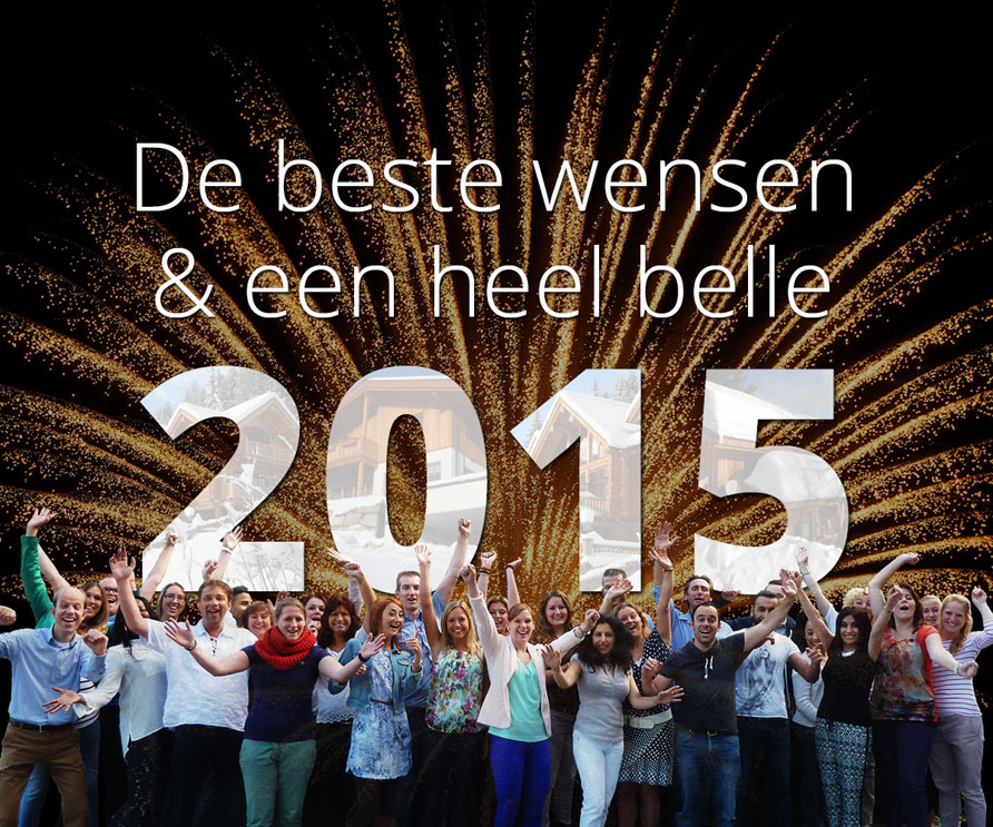 Gelukkig nieuwjaar belle 2015 Belvilla vakantiehuizen