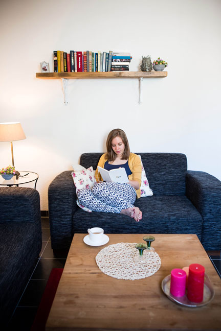 DE-56254-01 Zum Winzer woonkamer Moselkern Moezel Belvilla vakantiehuizen