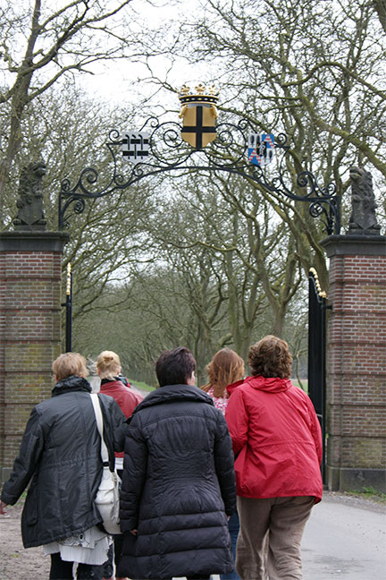 weekend collega's wandeling Landgoed Mariënwaerdt Belvilla vakantiehuizen