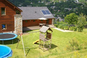 speeltoestel trampoline Ardennen Belvilla vakantiehuizen