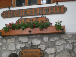 Eisriesenwelt ijsgrot Oostenrijk Belvilla vakantiehuizen