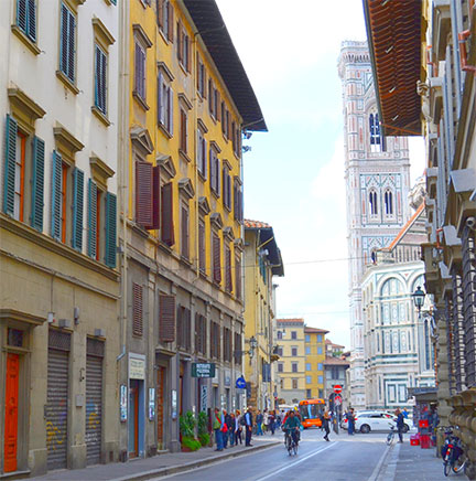 stadsappartement Florence historisch centrum stedentrip Belvilla vakantiehuizen