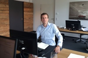 Pepijn Zijsling kantoor Kitzbühel Oostenrijk Belvilla vakantiehuizen