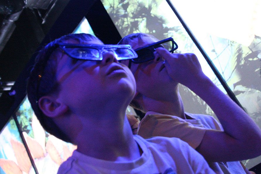 Dinopark 4D-film bioscoop stedentrip Praag met kinderen Belvilla vakantiehuizen