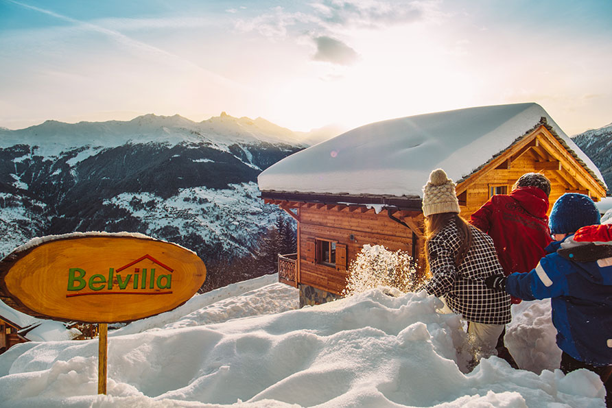 chalet Les Collons Zwitserland wintersport Belvilla vakantiehuizen