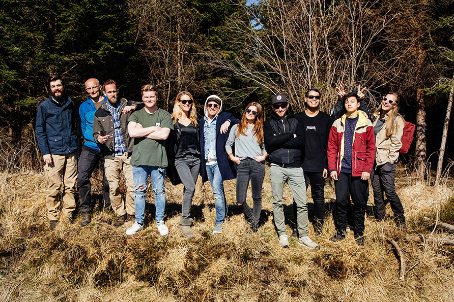 Fjallraven teamfoto Ardennen outdoor Belvilla vakantiehuizen