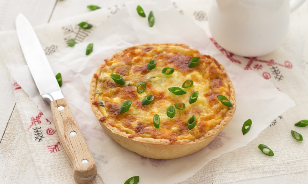 herfstrecepten: quiche, hartige taart met pastinaak