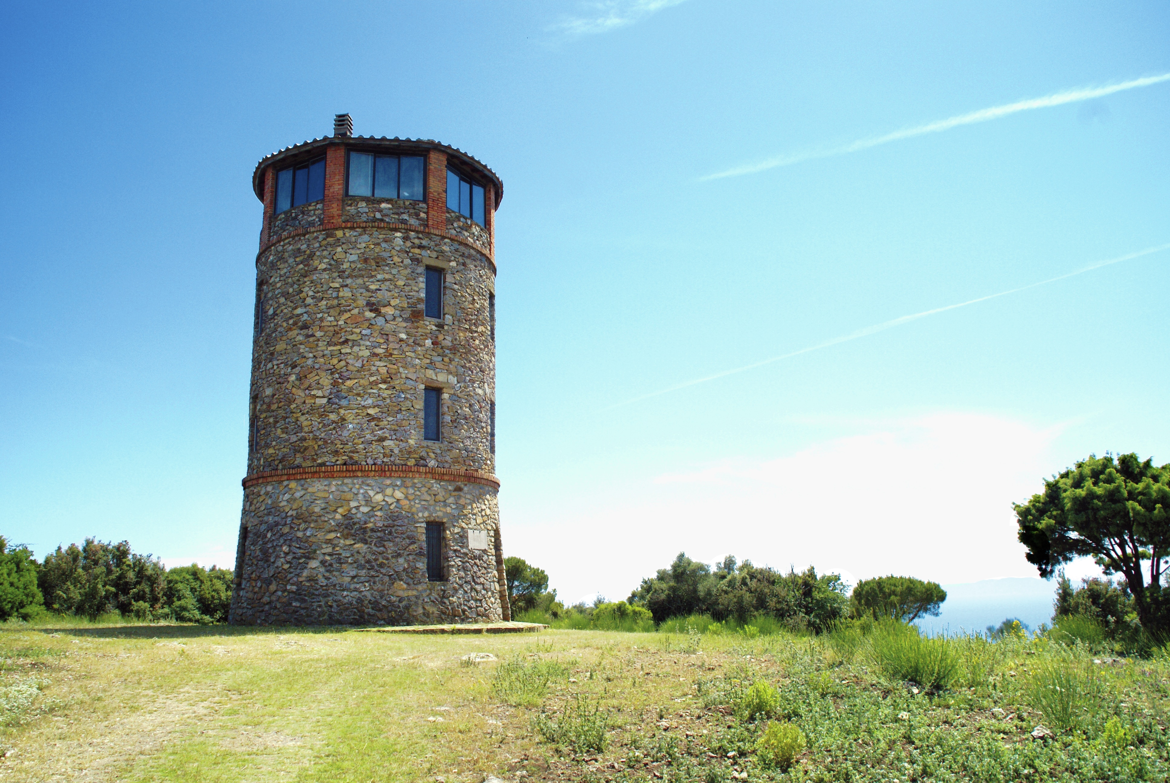 Vakantiewoning Torre Maremma is een oude uitkijktoren midden in het Toscaanse natuurpark Parco Naturale della Maremma